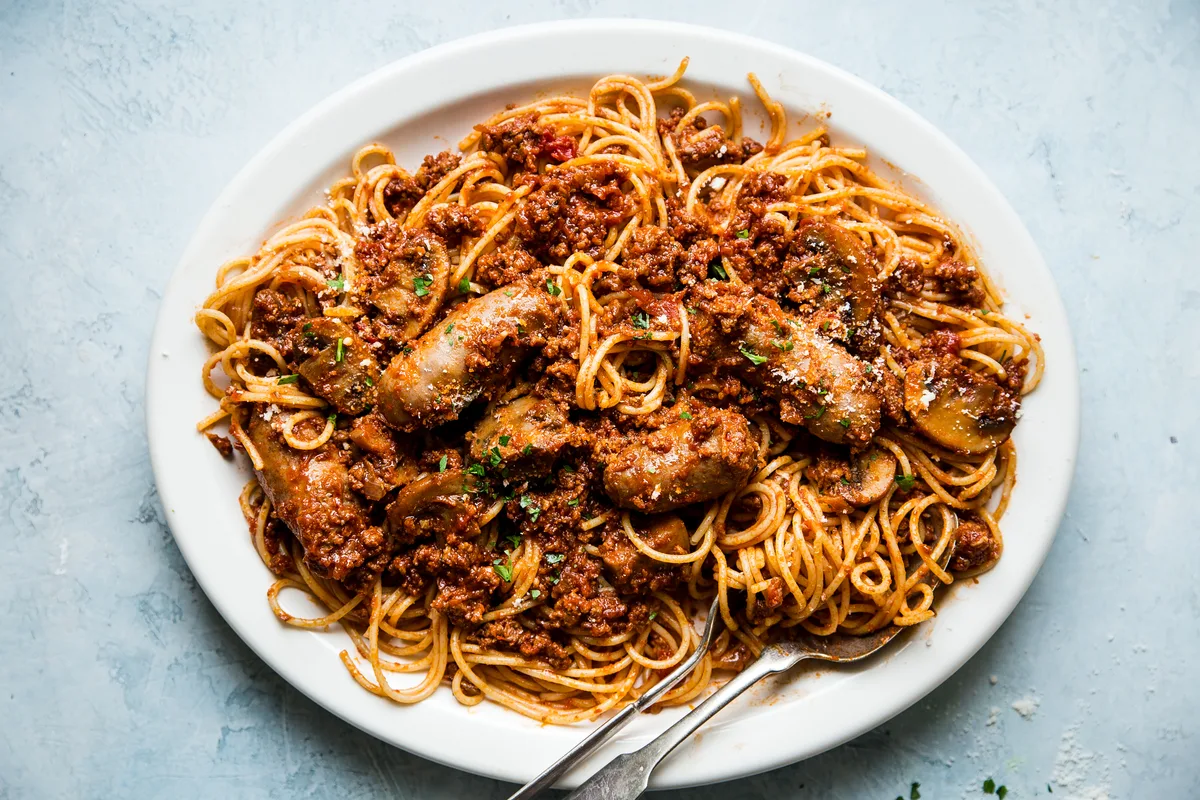 homemade spaghetti sauce 11