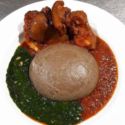 Amala & Gbegiri Deluxe Combo