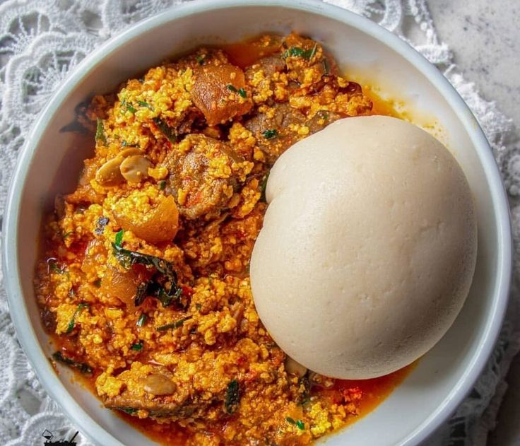Egusi and Fufu