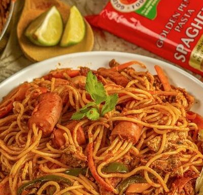 Spaghetti and Hotdog