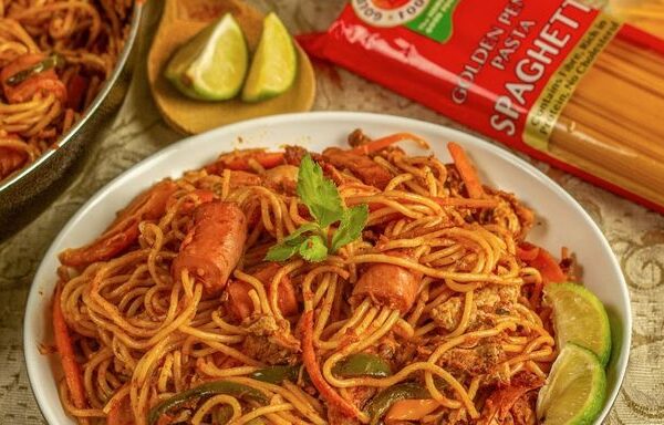 Spaghetti and Hotdog